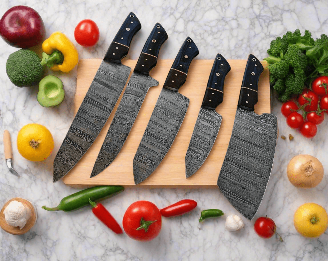 Chef Knife Set of 5 pcs - ZAB KNIVES