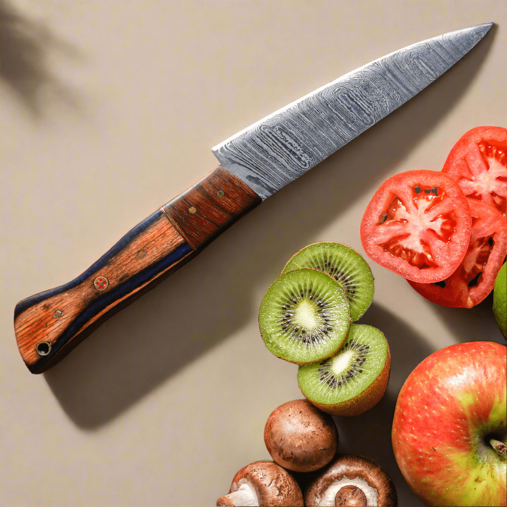 5 pieces Handforged Damascus Culinary Knife Set - ZAB KNIVES