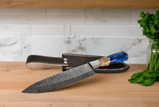 Real Damascus knife